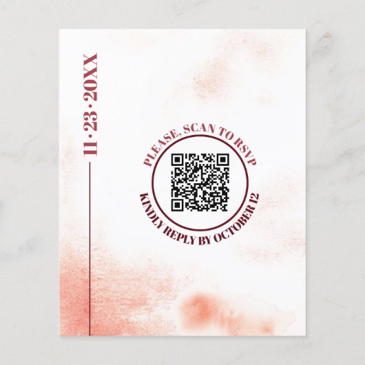 Papier code Qr Japandi BUDGET (Dos)