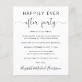 Papier Code QR moderne Réception de mariage Invitation (Devant)