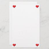 Papier Coeur (Devant / Derrière)