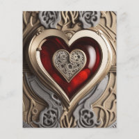 Coeur Steampunk - Amour mécanique complexe