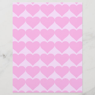 Papier Coeurs roses, Amour inconditionnel_
