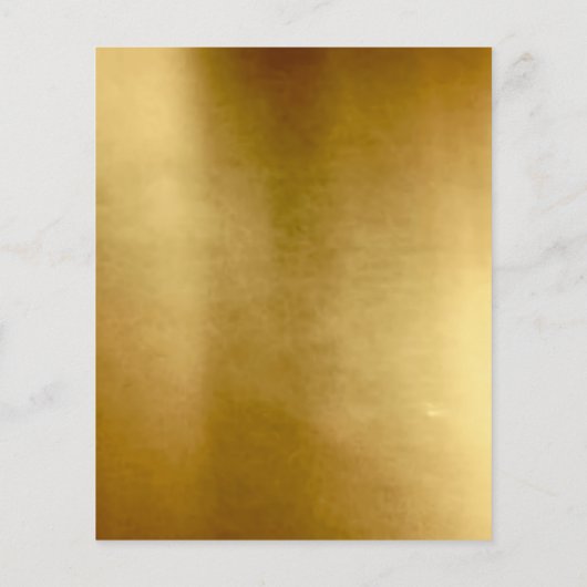 Papier Collage photo or invitation d'anniversaire (Dos)