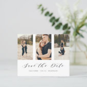 Papier Collage trois photos pas cher Mariage romantique (Debout devant)