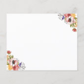 Papier Collection de Mariages de couleurs de automne rust (Dos)