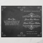 Papier Collection de Mariages de tableau de bord - Progra (Devant)