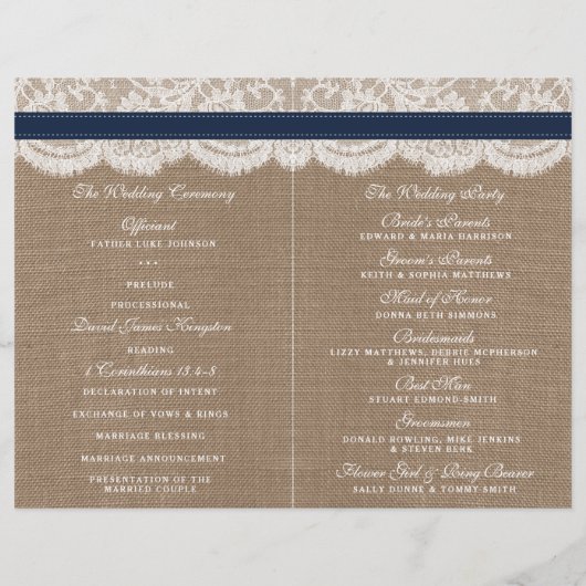 Papier Collection de Mariages de tournesol rustique - Mar (Dos)