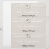 Papier Collection de Mariages naturels SmartElegance (Devant / Derrière)