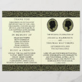 Papier Collection Mariage Silhouette Art Déco (Devant)