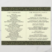 Papier Collection Mariage Silhouette Art Déco (Dos)