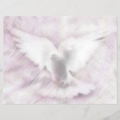 Papier Colombe blanche (Dos)