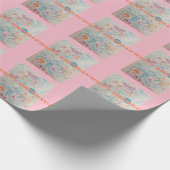 Papier coloré d'emballage cadeau de joyeux (Coin)