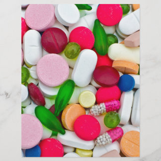 Papier Colorful pills custom product