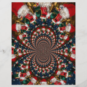 Papier Colorful Vintage Christmas presents Xmas gif