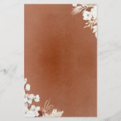 Papier Comment connaissez-vous la future mariée Baby Show (Dos)