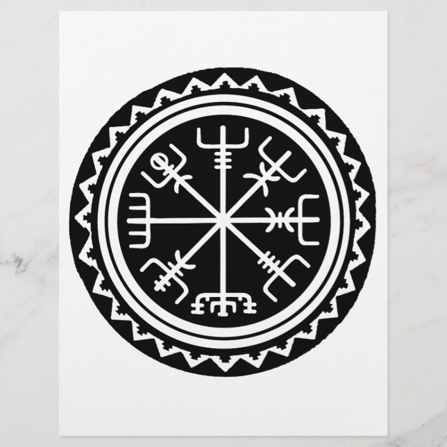 Papier Compas végétarien viking (Devant)