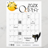 Papier Compte à rebours Halloween Calendrier de l'avent C (Devant)