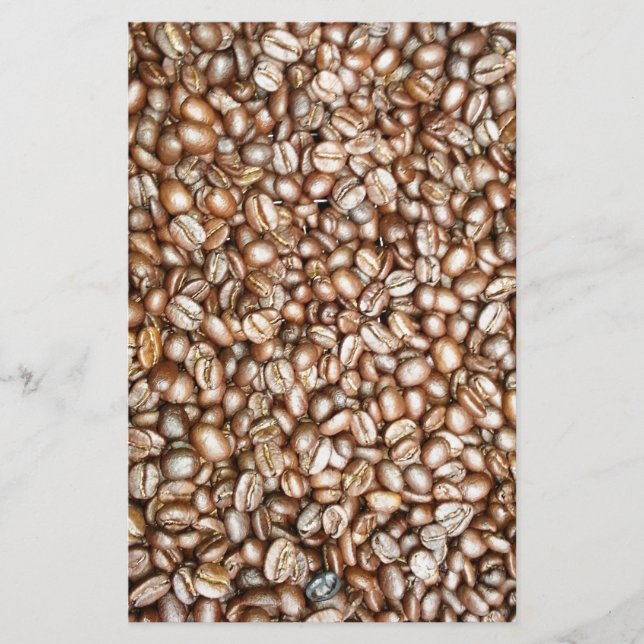 Papier Conception Brown des grains de café (Devant)