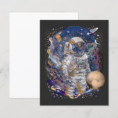 Papier Conception d'astronaute (Devant / Derrière)
