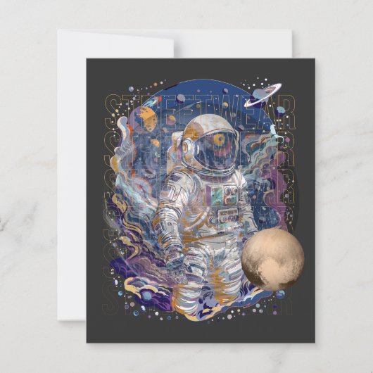 Papier Conception d'astronaute (Devant)