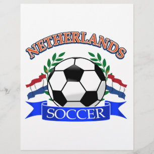 Papier Conception de balles de football Pays-Bas