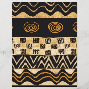Papier Conception de chaman tribal africain