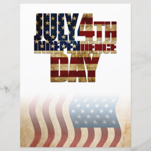 Papier Conception de drapeau patriotique du 4 juillet