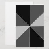 Papier Conception pyramidale (Devant / Derrière)