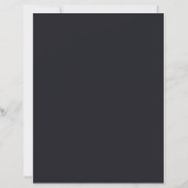 Papier Conception simple noire personnalisée Ajouter une (Dos)