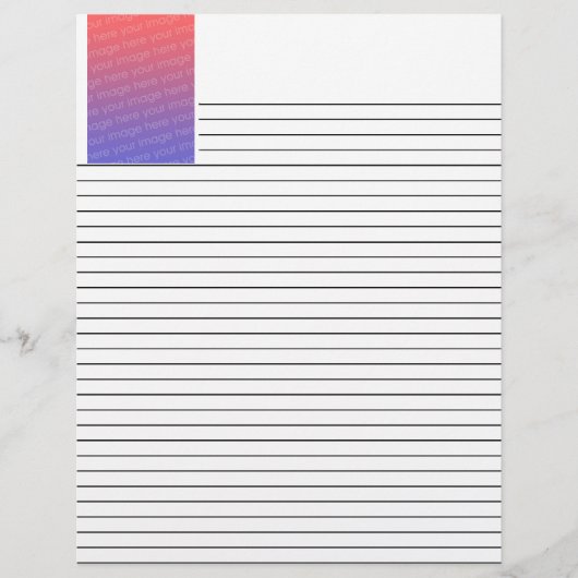 Papier Concevez votre propre (Devant)
