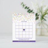 Papier Confetti thème Baby shower jeu (Debout devant)