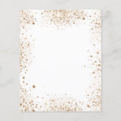 Papier Confirmation eucalyptus invitation florale rose (Dos)