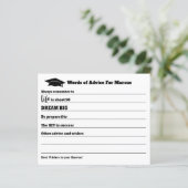 Papier Conseil Budget Diplôme Monographique (Debout devant)