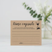 Papier Conseil capsule temps couple douche anglais espagn (Debout devant)