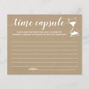 Papier Conseil capsule temps couple douche anglais espagn