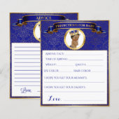 Papier Conseil des Prince Africains Américains Bleu (Devant / Derrière)