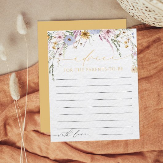 Papier Conseil fleur sauvage Pour Bébé Pour Les Parents À