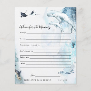 Papier Conseil pour la maman Jeu Baby shower