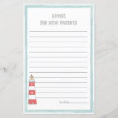 Papier Conseils aventure pour les parents (Devant)