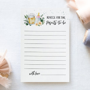 Papier Conseils de bébé en préparation pour les parents à