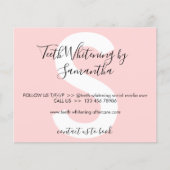 Papier Conseils d'instruction sur le blanchiment des dent (Devant)