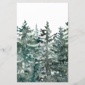 Papier Conseils et prédictions Jeu Baby shower d'hiver (Dos)