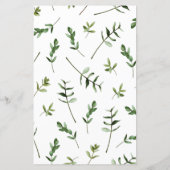 Papier Conseils et prédictions Poodle Toy Baby shower Jeu (Dos)