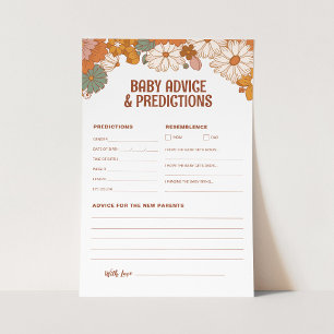 Papier Conseils et prédictions super pour bébé