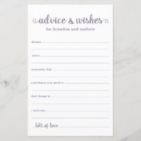 Conseils et vœux de mariage LGBTQ modernes violet