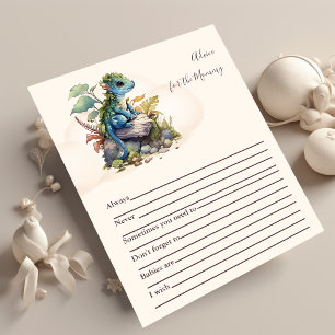 Papier Conseils fantaisistes pour bébé pour maman