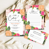 Papier Conseils floraux agrumes pour les parents à être