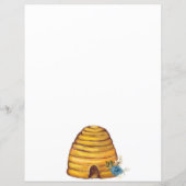 Papier Conseils pour la mariée à l'abeille (Dos)