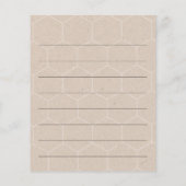 Papier Conseils pour le jeu de Baby shower Parents-à-abei (Dos)