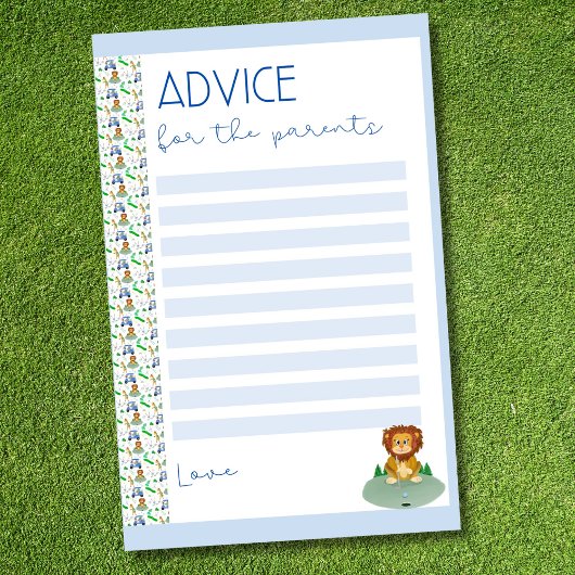 Papier Conseils pour les parents Éléphant et singe de gol