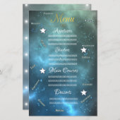 Papier constellations zodiaques (Devant / Derrière)